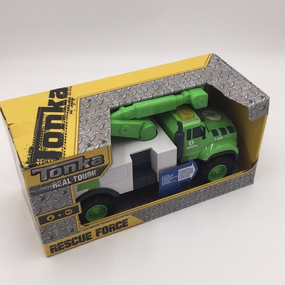 Tonka Real Tough Rescue Force Electricity Utility Service Toy Vehicle - Picture 2 of 14